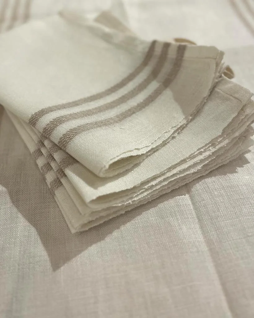 Handwoven Linen Glass Cloth — Lucy Rhodes Textiles